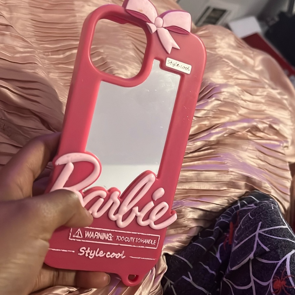 Pink Barbie case